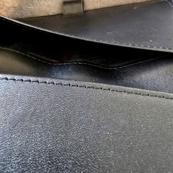 NEW! Coach Black and Gray Signature Wallet With Leather Trim And Iconic C Scheme - Picture 2 of 8